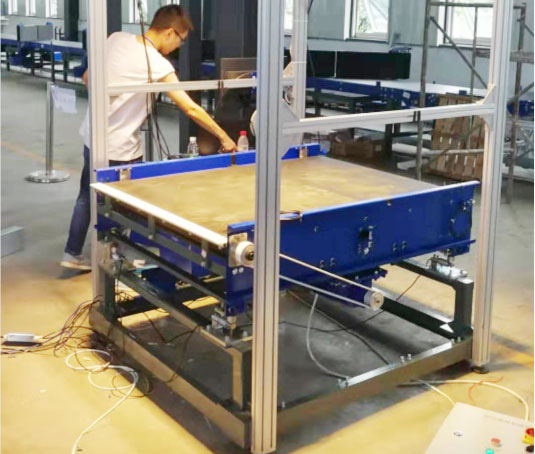 郵政物流靜態秤裝置現場